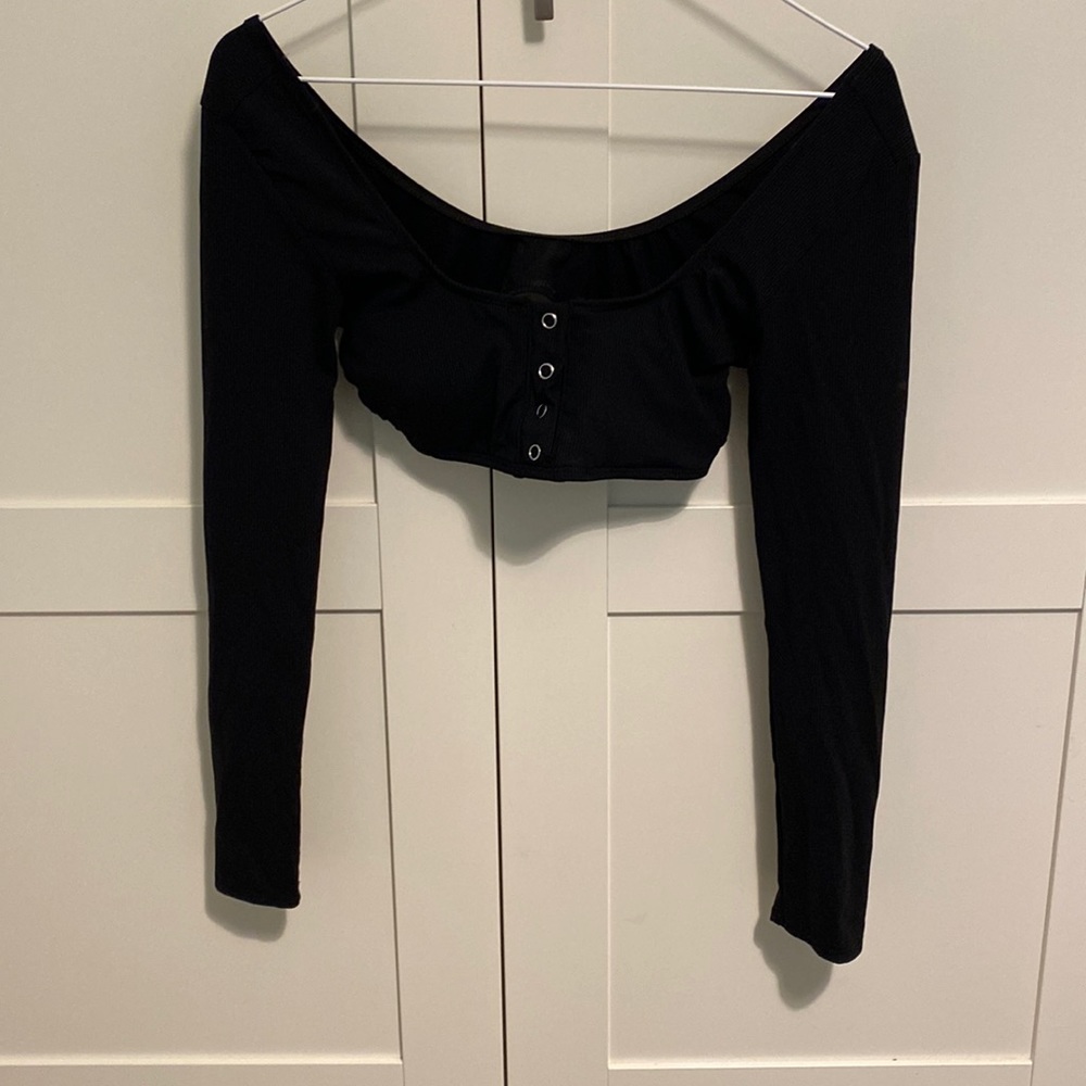 Crop top/bra style shirt